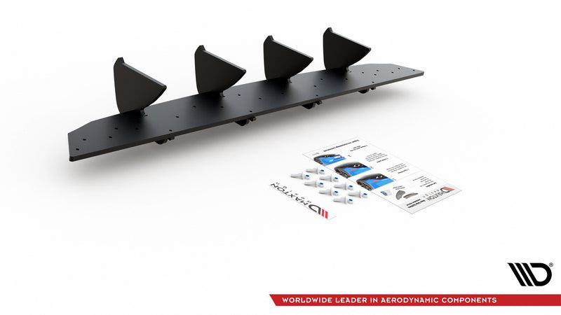 Maxton Design Rennen Haltbarkeit Heckschurze V.2 Volkswagen Golf Mk8