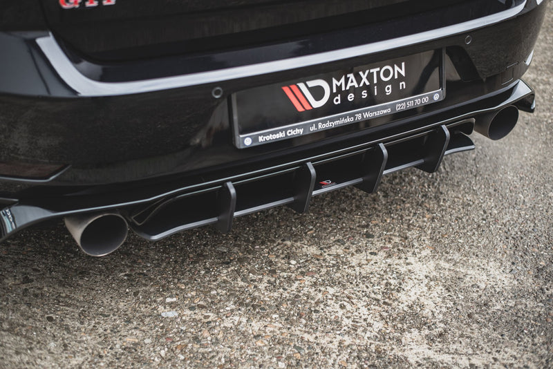 Maxton Design Rennen Haltbarkeit Heckschurze VW Golf 7 GTI TCR
