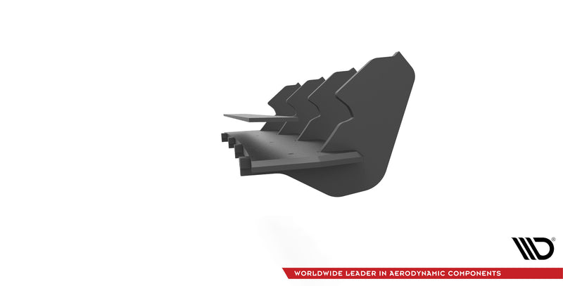 Maxton Design Racing Durability Rear Apron Volkswagen Golf R Mk7 Facelift