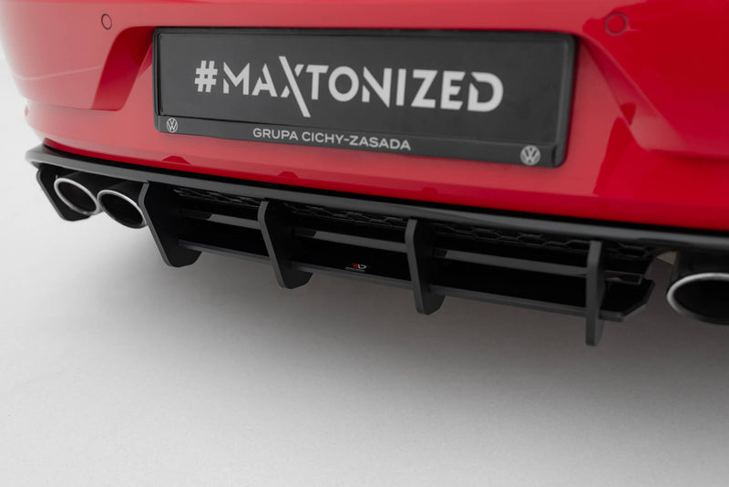 Maxton Design Rennen Haltbarkeit Heckschurze Volkswagen Golf R Mk7 Facelift