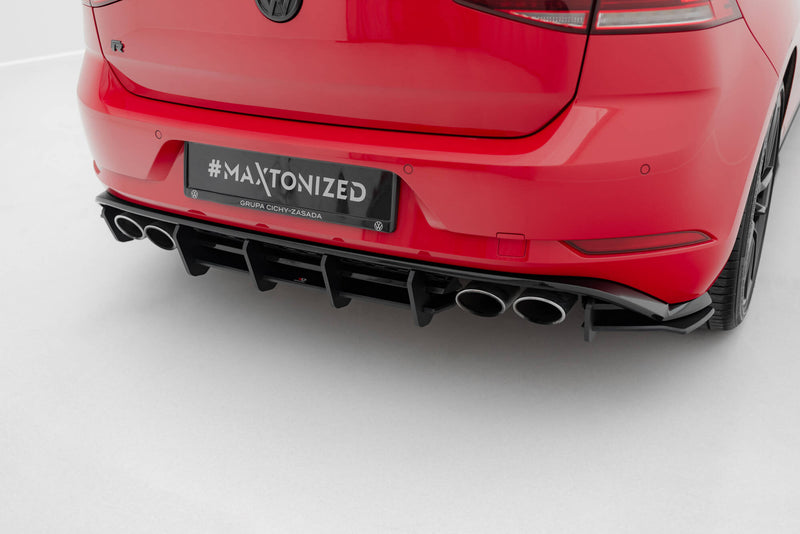 Maxton Design Rennen Haltbarkeit Heckschurze Volkswagen Golf R Mk7 Facelift