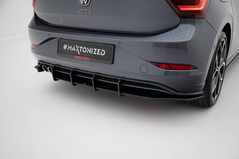 Maxton Design Street Pro Heckschurze Volkswagen Polo GTI Mk6 Facelift