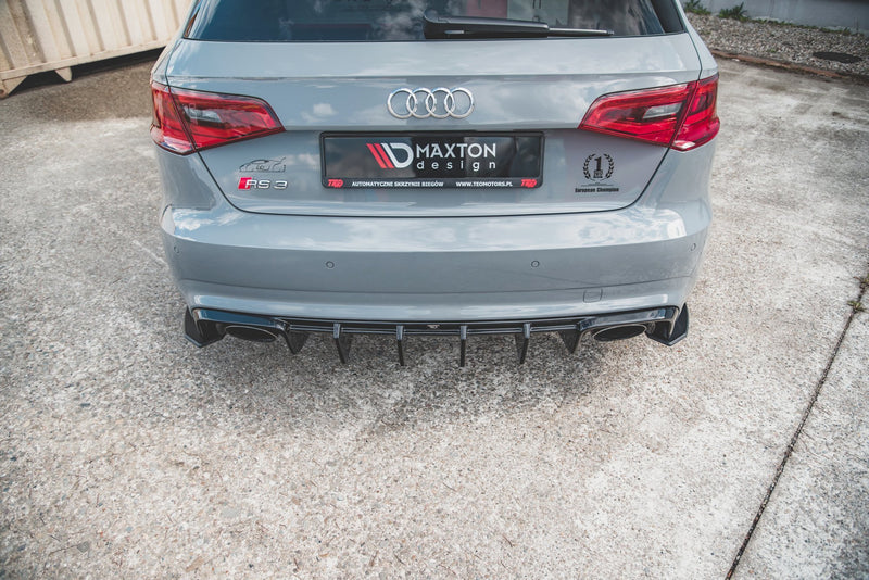 Maxton Design Street Pro Heck Diffusor Seite Audi RS3 8V Sportback