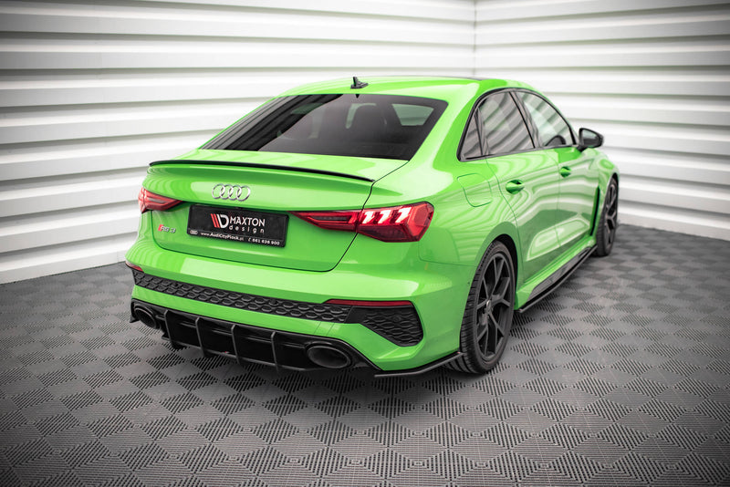 Maxton Design Street Pro Heck Diffusor Seite Audi RS3 Sedan 8Y