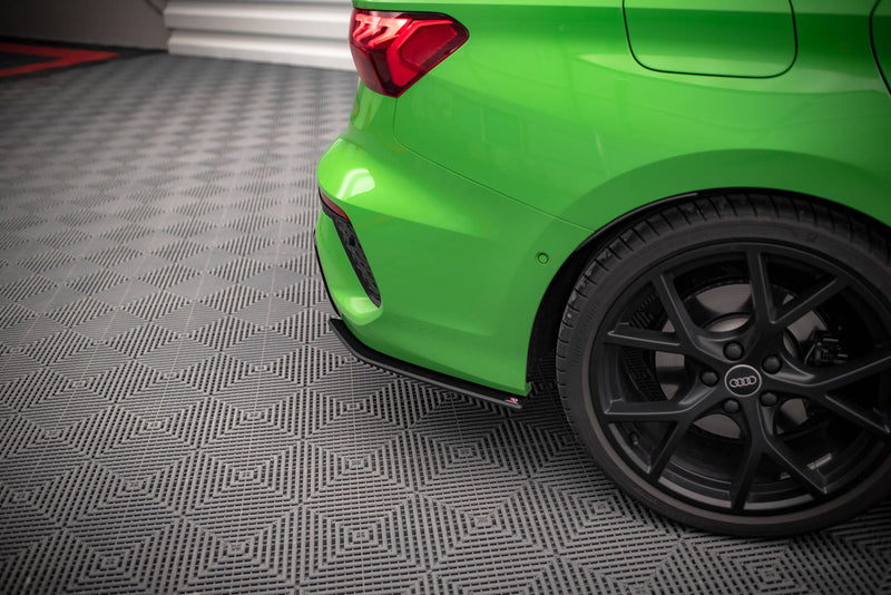 Maxton Design Street Pro Heck Diffusor Seite Audi RS3 Sedan 8Y