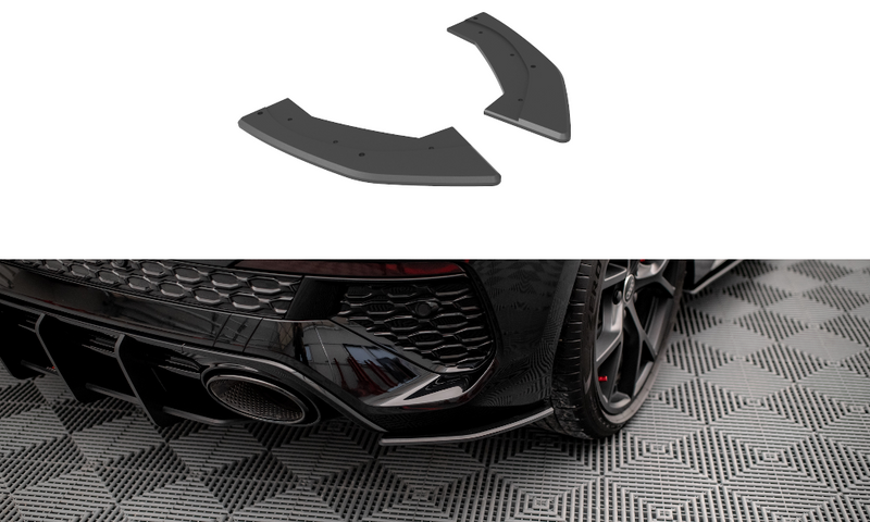 Maxton Design Street Pro Heck Diffusor Seite Audi RS3 Sportback 8Y