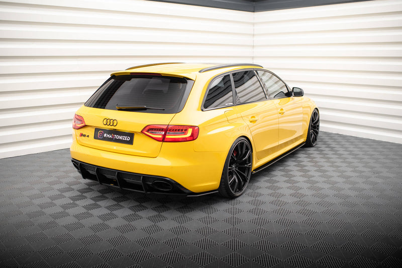 Maxton Design Street Pro Heck Diffusor Seite Audi RS4 B8