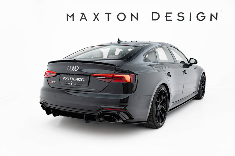 Maxton Design Street Pro Heck Diffusor Seite  Audi RS5 Sportback F5