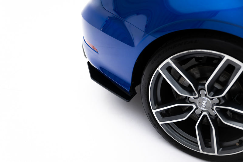 Maxton Design Street Pro Heck Diffusor Seite  Audi S3 Sedan 8V