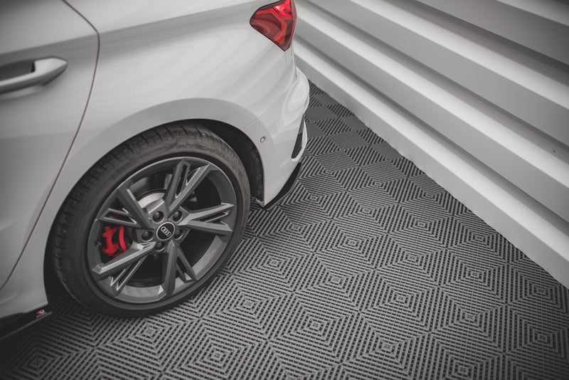 Maxton Design Street Pro Heck Diffusor Seite Audi S3 Sportback 8Y