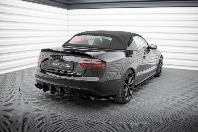 Maxton Design Street Pro Heck Diffusor Seite Audi S5 / A5 S-Line Coupe / Cabriolet 8T
