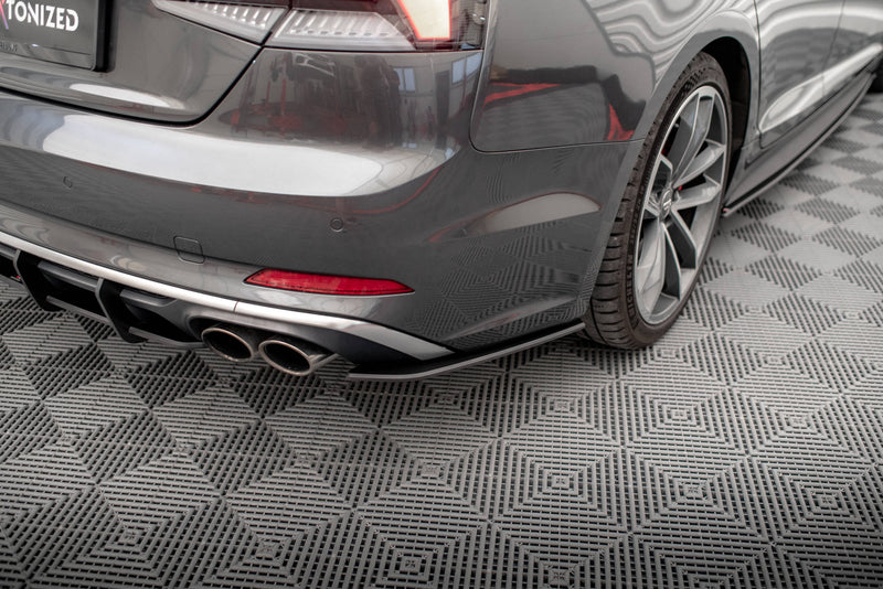 Maxton Design Street Pro Rear Diffuser Sides Audi S5 Coupe / Sportback F5