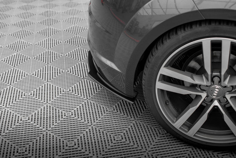 Maxton Design Street Pro Heck Diffusor Seite Audi TT S-Line 8S