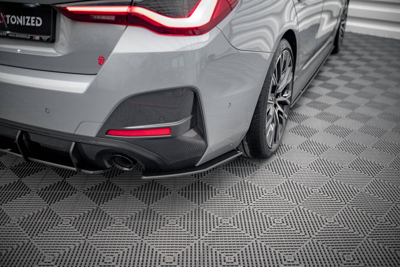 Maxton Design Street Pro Heck Diffusor Seite BMW 4 Gran Coupe M-Pack G26