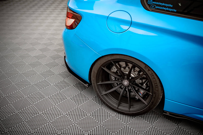 Maxton Design Street Pro Heck Diffusor Seite BMW M2 F87