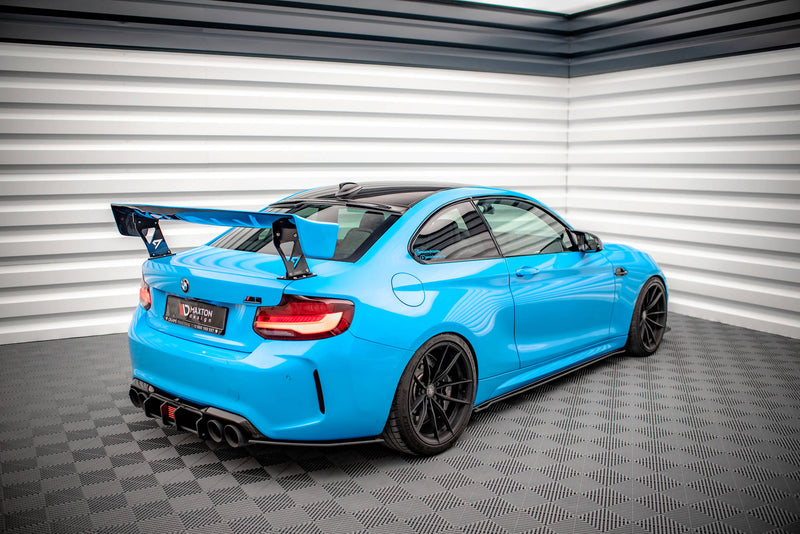 Maxton Design Street Pro Heck Diffusor Seite BMW M2 F87