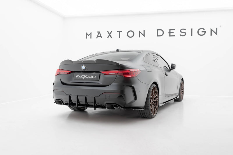 Maxton Design Street Pro Heck Diffusor Seite BMW M440i  G22 / G23 / G22 Facelift / G23 Facelift