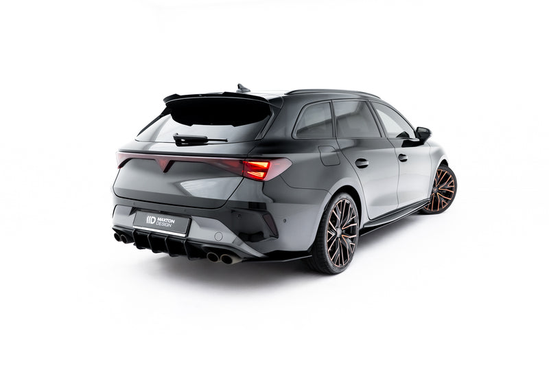 Maxton Design Street Pro Rear Diffuser Side Cupra Leon ST Mk1 Facelift