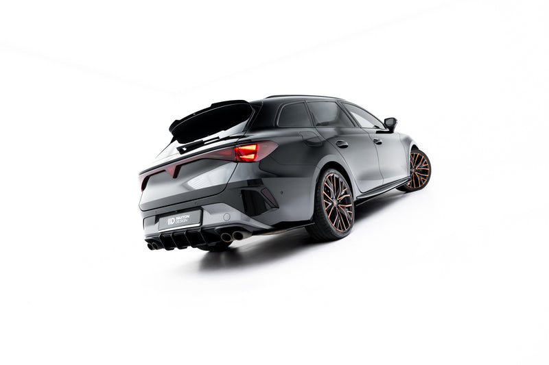 Maxton Design Street Pro Rear Diffuser Side Cupra Leon ST Mk1 Facelift