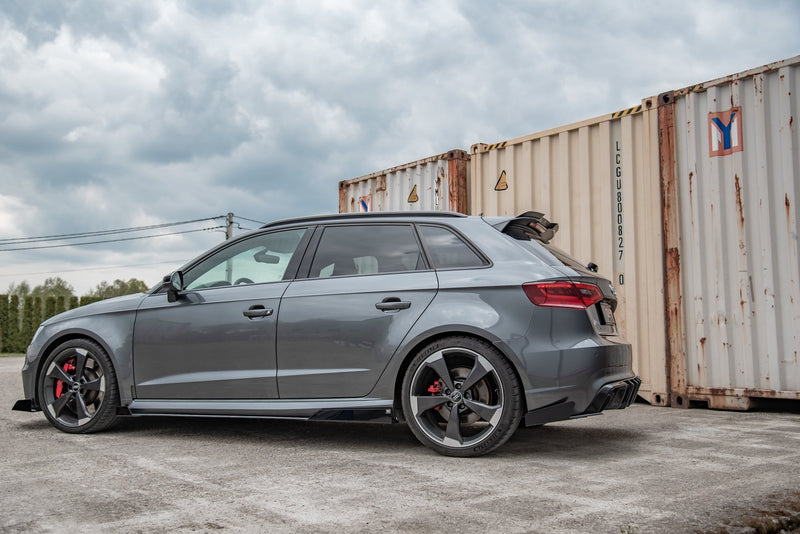 Maxton Design Street Pro Heck Diffusor Seite + Flaps Audi RS3 8V Sportback