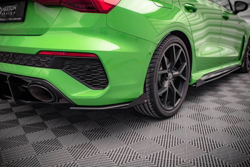 Maxton Design Street Pro Heck Diffusor Seite + Flaps Audi RS3 Sedan 8Y