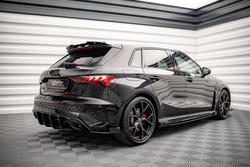 Maxton Design Street Pro Heck Diffusor Seite + Flaps Audi RS3 Sportback 8Y