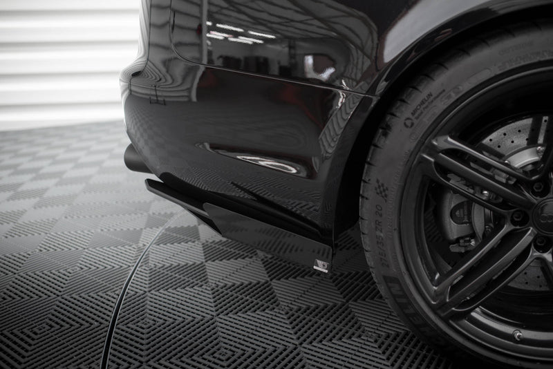 Maxton Design Street Pro Heck Diffusor Seite + Flaps Audi RS6 Avant C6