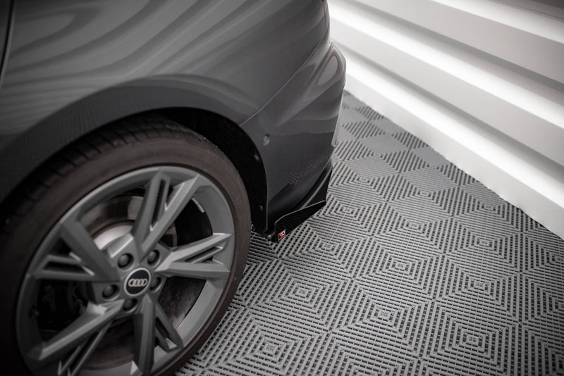 Maxton Design Street Pro Heck Diffusor Seite + Flaps Audi S3 Sedan 8Y