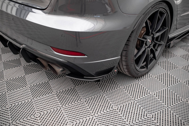 Maxton Design Street Pro Heck Diffusor Seite + Flaps Audi S3 Sportback 8V Facelift