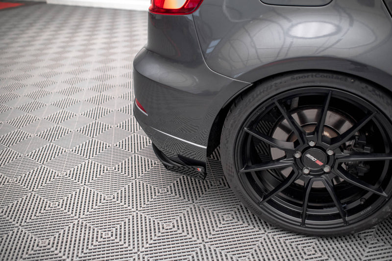 Maxton Design Street Pro Heck Diffusor Seite + Flaps Audi S3 Sportback 8V Facelift