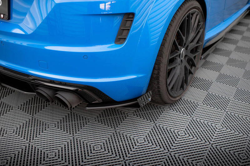 Maxton Design Street Pro Heck Diffusor Seite + Flaps Audi TT S 8S Facelift