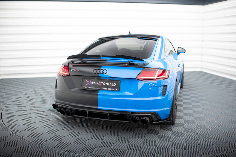 Maxton Design Street Pro Heck Diffusor Seite + Flaps Audi TT S 8S Facelift
