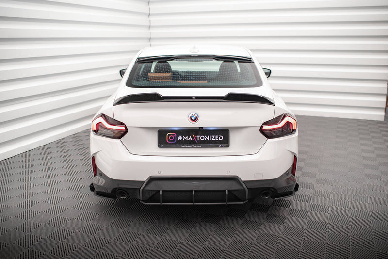 Maxton Design Street Pro Heck Diffusor Seite + Flaps BMW 2 Coupe M-Pack G42