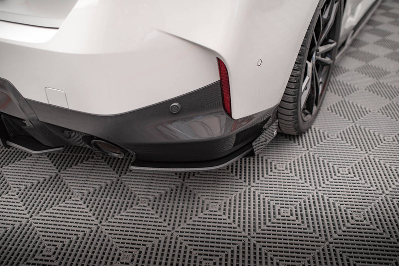 Maxton Design Street Pro Heck Diffusor Seite + Flaps BMW 2 Coupe M-Pack G42