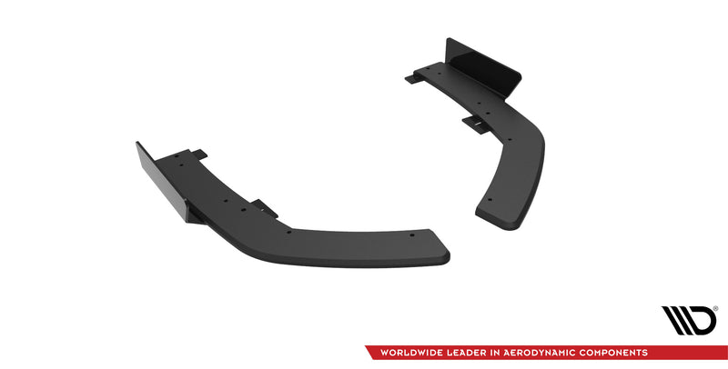 Maxton Design Street Pro Heck Diffusor Seite + Flaps BMW 2 Coupe M-Pack G42