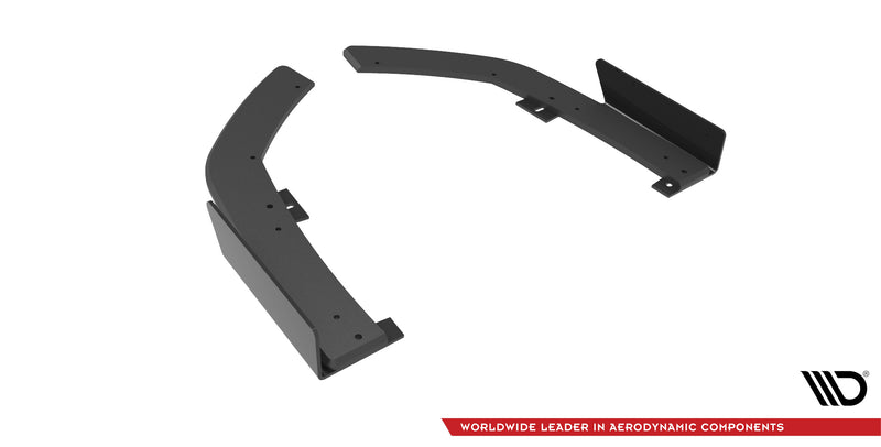 Maxton Design Street Pro Heck Diffusor Seite + Flaps BMW 2 Coupe M-Pack G42