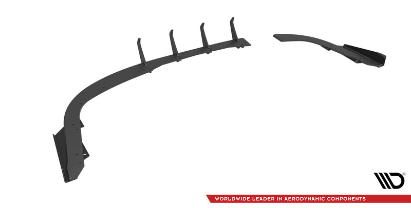 Maxton Design Street Pro Heck Diffusor Seite + Flaps BMW 4 Gran Coupe F36