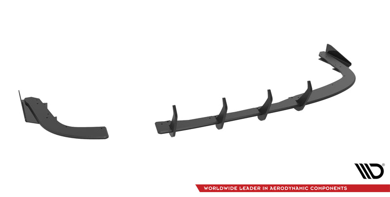 Maxton Design Street Pro Heck Diffusor Seite + Flaps BMW 4 Gran Coupe F36