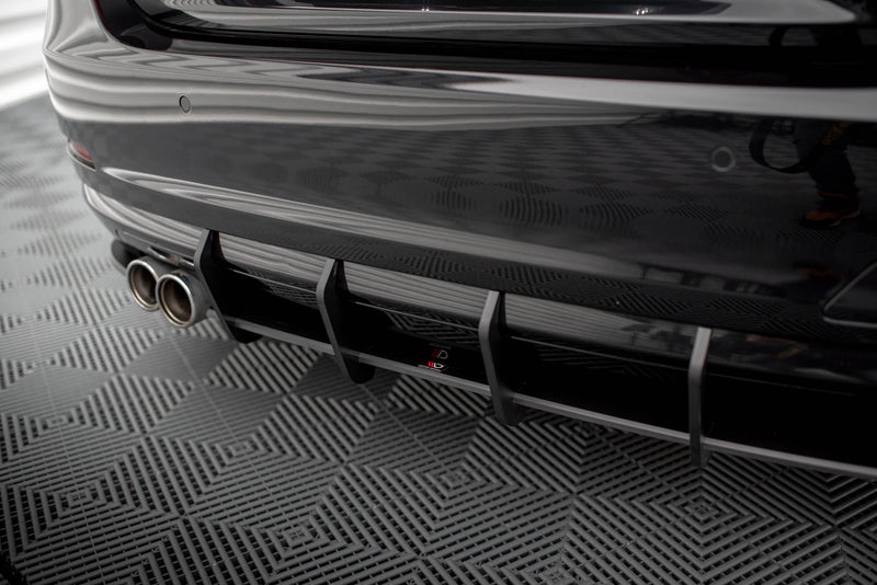 Maxton Design Street Pro Heck Diffusor Seite + Flaps BMW 4 Gran Coupe F36