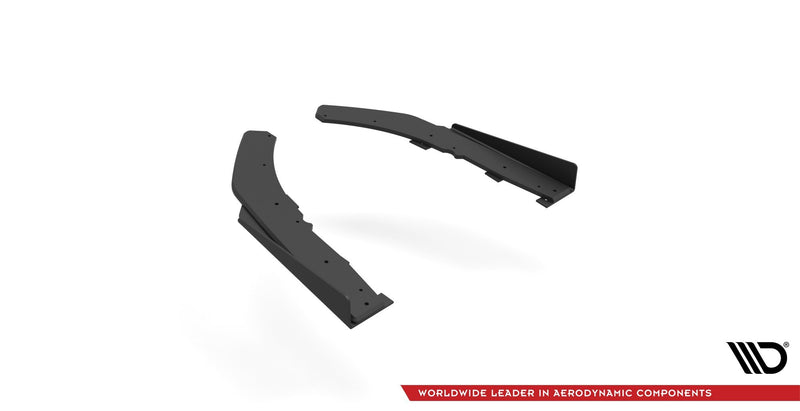 Maxton Design Street Pro Heck Diffusor Seite + Flaps BMW 4 M-Pack G22 / G23 / G22 Facelift / G23 Facelift