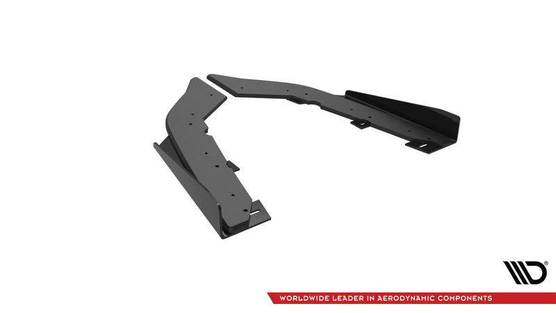 Maxton Design Street Pro Heck Diffusor Seite + Flaps BMW 435i Coupe M-Pack F32