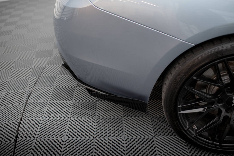 Maxton Design Street Pro Heck Diffusor Seite + Flaps BMW 435i Coupe M-Pack F32