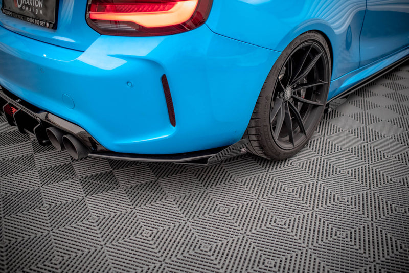 Maxton Design Street Pro Heck Diffusor Seite + Flaps BMW M2 F87