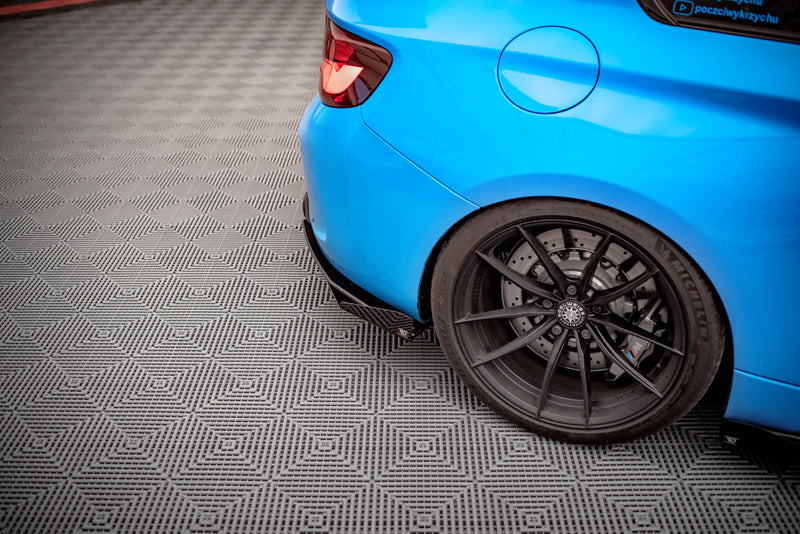 Maxton Design Street Pro Heck Diffusor Seite + Flaps BMW M2 F87