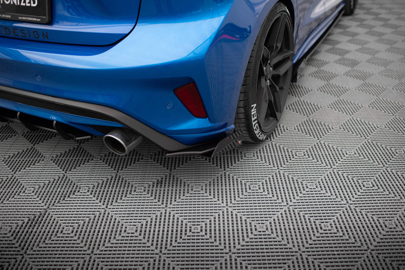 Maxton Design Street Pro Heck Diffusor Seite + Flaps Ford Focus ST Mk4