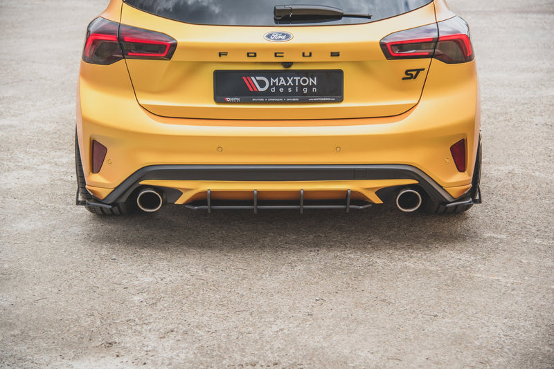 Maxton Design Street Pro Heck Diffusor Seite + Flaps Ford Focus ST Mk4