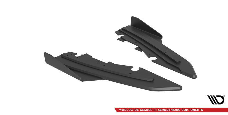 Maxton Design Street Pro Heck Diffusor Seite + Flaps Ford Mondeo Sport Mk5 Facelift / Fusion Sport Mk2 Facelift