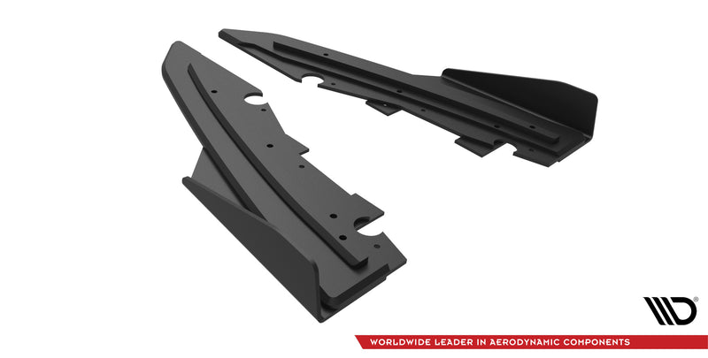 Maxton Design Street Pro Heck Diffusor Seite + Flaps Ford Mondeo Sport Mk5 Facelift / Fusion Sport Mk2 Facelift