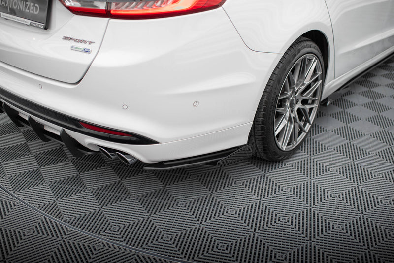 Maxton Design Street Pro Heck Diffusor Seite + Flaps Ford Mondeo Sport Mk5 Facelift / Fusion Sport Mk2 Facelift