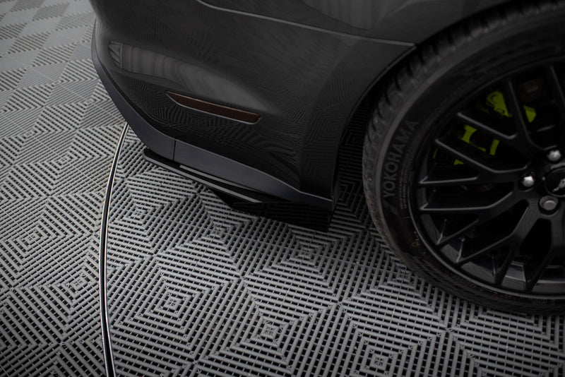Maxton Design Street Pro Heck Diffusor Seite + Flaps Ford Mustang GT Mk6